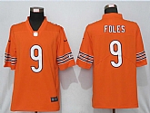 Nike Chicago Bears 9 Foles Orange Vapor Untouchable Limited Jersey,baseball caps,new era cap wholesale,wholesale hats